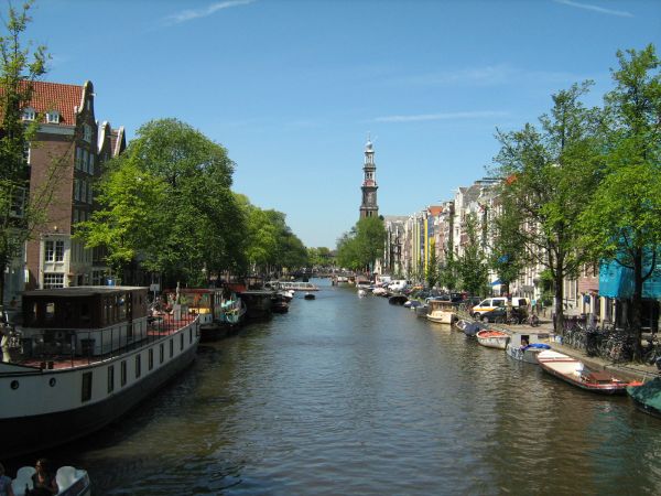 Amsterdam, ostatnie spojrzenie na kanały